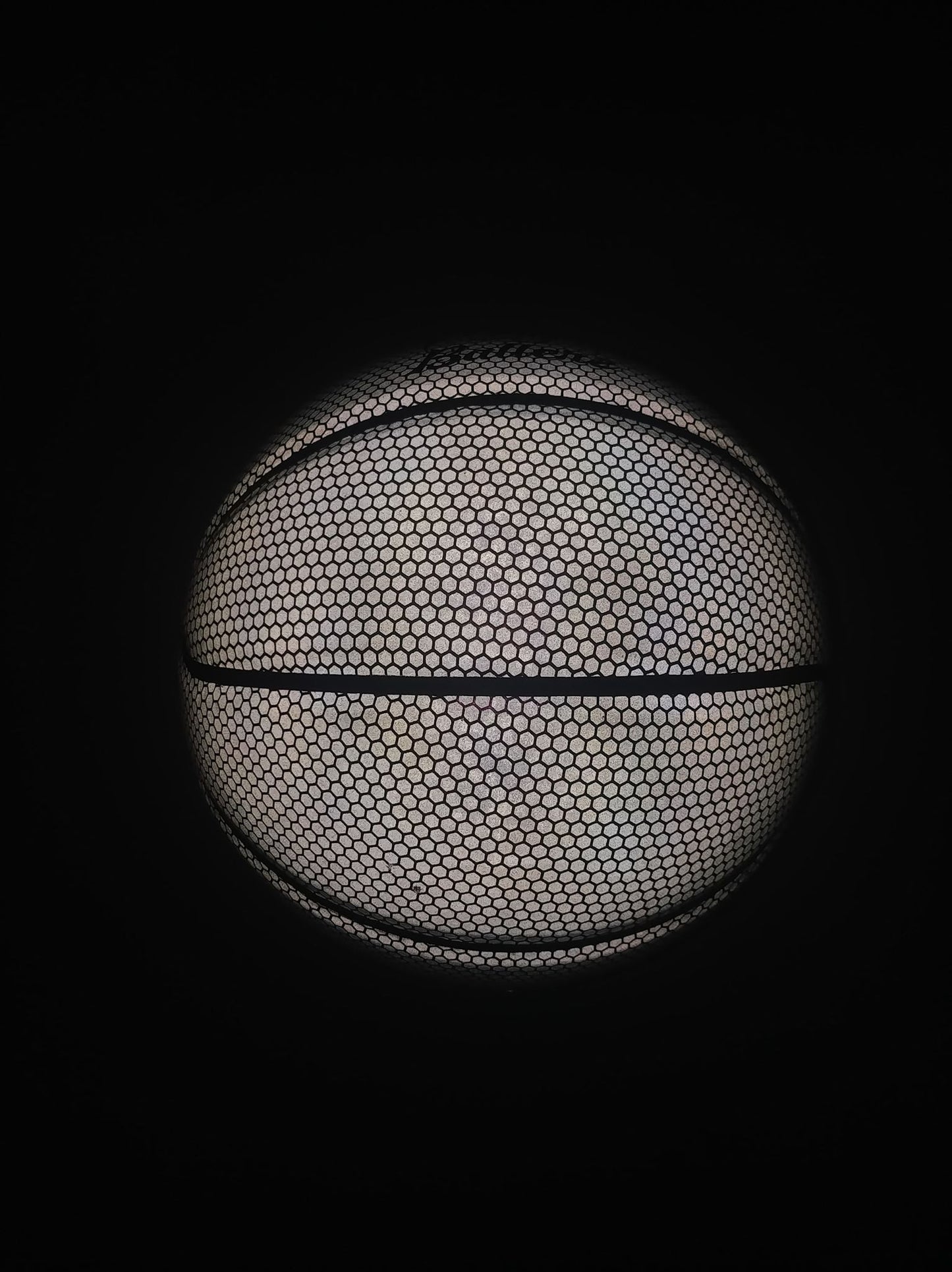 Ballon de basket lumineux Pleine lune