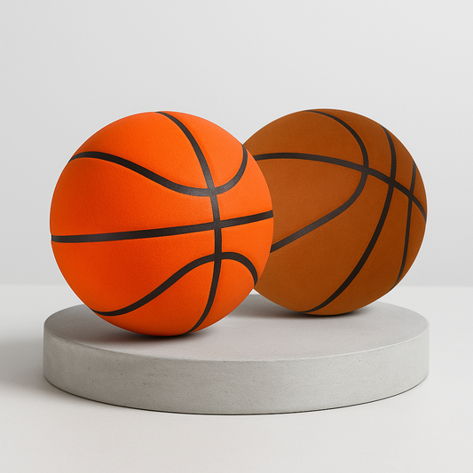 Ballon de basket silencieux en mousse – Taille 7 (24 cm)