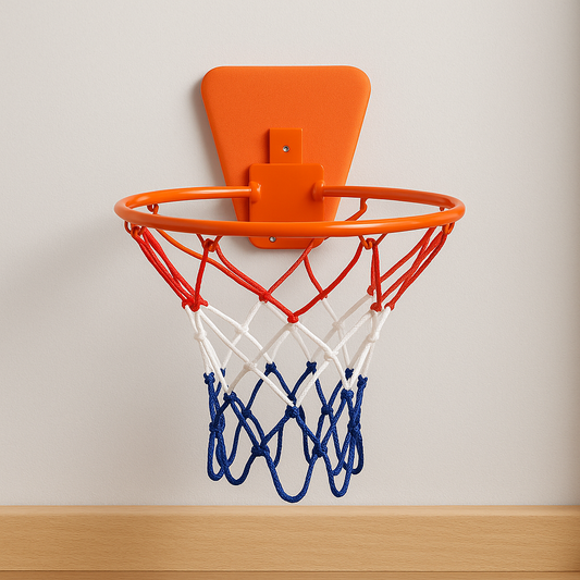 Panier de basket silencieux – Spécial ballon mousse taille 7 (24 cm)