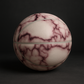Ballon de basket imprimé marbre rosé