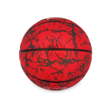 Ballon de basket Flashy Rouge et Noir