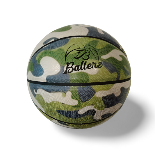 Ballon de basket imprimé militaire